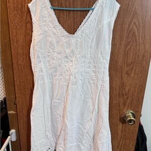 Cato White Embroidered Top